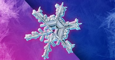 Сніговий секрет. Учені розповіли, чому не існує однакових сніжинок (фото)