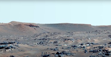 Ломтик бекона на Марсе. Perseverance показал новые снимки кратера Езеро (фото)