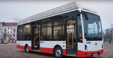 В Украине презентовали современный городской электробус (фото, видео)