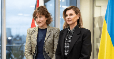 Олена Зеленська продемонструвала елегантний діловий ансамбль (фото)