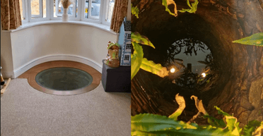 Колодязь у вітальні: люди обговорюють незвичайне "архітектурне диво" (фото)