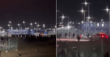 Авто охраны влетело в толпу: в порту Усть-Луга в РФ произошел бунт рабочих (видео)