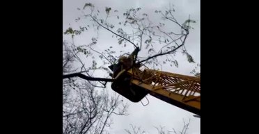 Автовишка на озброєнні ЗС РФ: росіяни схрестили сільгосптехніку з ПТРК "Корнет" (відео)