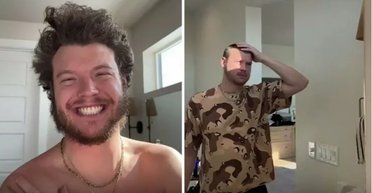 Не впізнають рідні: чоловік уперше за 10 років збрив волосся (відео)