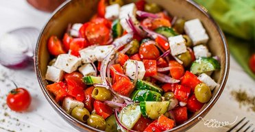 Рецепт традиційного грецького салату