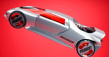 600 сил и двери как у Lamborghini: рассекречен яркий спорткар Peugeot (фото)