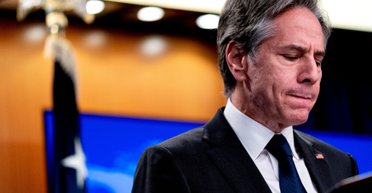 Госсекретарь США Энтони Блинкен прибыл в Киев с визитом: центр столицы перекрыли (видео)