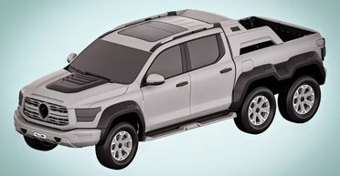 Шесть колес и 500 сил: Great Wall выпустит впечатляющий пикап (фото)