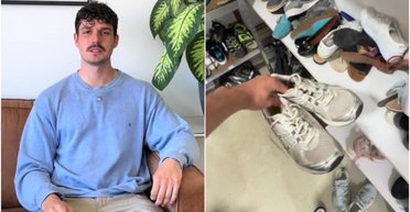 Немец отдал старые кроссовки "Красному кресту", а потом увидел их на секонд-хенде (фото)