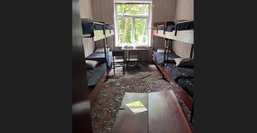 Російські дрони пошкодили гуртожиток КНУ: ректор університету розкрив деталі (фото, відео)