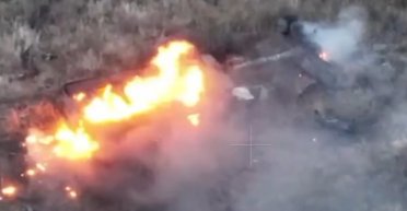 "Мангали не допомогли": 14 бригада ЗСУ зупинила наступ танків РФ (відео)