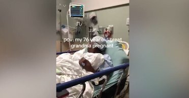 76-летняя женщина попала в больницу с диабетом, а узнала, что беременна (видео)