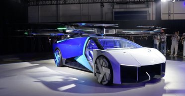 В Китае представили инновационные летающие авто с футуристичным дизайном (фото)