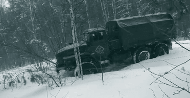 Рейд на Брянщину: в РДК опубликовали видео уничтожения российского Урала