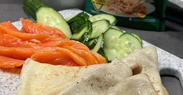 Заварні млинці з сиром: рецепт дуже смачної страви