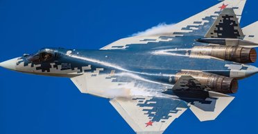 Росія використовує новітній літак Су-57 для ударів по цілях в Україні