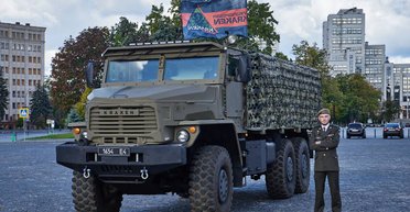 Трофейна бронемашина "Торнадо-У" служитиме в спецпідрозділі "Кракен" (фото)