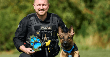 Герой с первого дня работы: полицейская собака совершила удивительное спасение (фото)