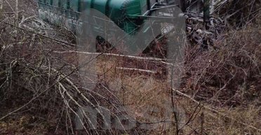 Біля російської авіабази Дягілєво зійшов потяг із рейок: ЗМІ говорять про "теракт" (фото)