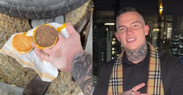 Розбив молотком: австралієць знайшов чизбургер із McDonald's, якому кілька років (відео)