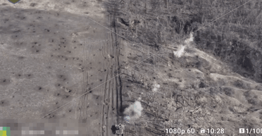 "Не оставим врагу шансов": украинский танк уничтожил позиции россиян (видео)