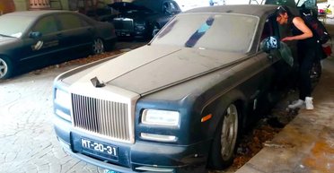 В заброшенном 5-звездочном отеле обнаружили большой элитный автопарк (видео)