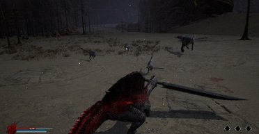 Дерущиеся на мечах динозавры: игра-шутка собрала 10 тыс. голосов в первый же день (видео)