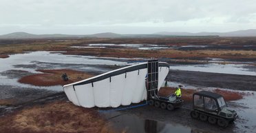 Гігантський повітряний змій виробляє електрику в Ірландії: чим кращий за вітряні турбіни