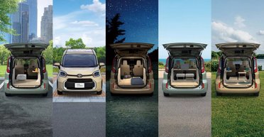 Семейную Toyota превратили в дешевый автодом и офис на колесах (видео)