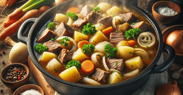 Зігріваючий німецький зимовий суп: Піхельштайнер або рагу Бісмарка