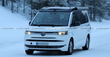 Новый Volkswagen Multivan 2026 засветился во время испытаний (фото)