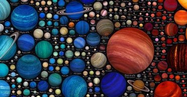 Таких світів немає в Сонячній системі: створено інфографіку 1600 дивних екзопланет (фото)