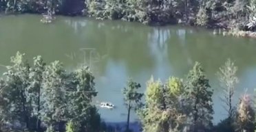 На Сумщині ЗСУ поцілили у човен з російськими десантниками (відео)