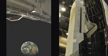 Космічні сили США вперше показали знімок секретного літака X-37B на орбіті (фото)