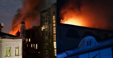 Харьков в течение суток под непрерывной атакой РФ: в городе более 20 попаданий, пылает отель и есть пострадавшие (видео)