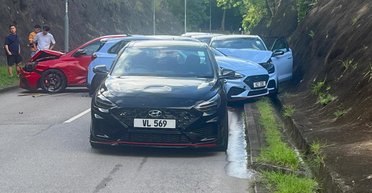 Слет владельцев спортивных Hyundai закончился масштабным ДТП (фото)