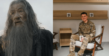 "Маг Гэндальф за нас": звезда "Властелина колец" зачитал стихотворение Артура Дроня — тот отреагировал (видео)