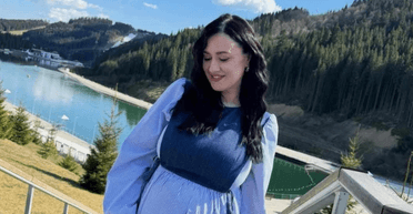45-летняя Витвицкая, которая забеременела от военного, отдыхает в Карпатах (фото)