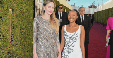 Анджеліна Джолі з донькою Захарою відвідала церемонію "Золотий глобус-2025" (фото)