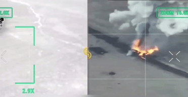 Задымление не помогло: ВСУ применили Javelin и уничтожили колонну россиян в Запорожской области (видео)