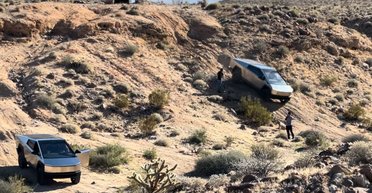 Электропикап Tesla Cybertruck продемонстрировал свои внедорожные способности (видео)