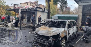 Ночной обстрел Киева: "Шахеды" заходили с нескольких направлений, есть пострадавшие (фото, видео)