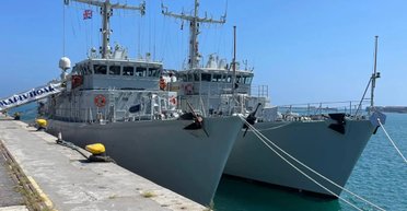 ВМС України отримали тральщики "Маріуполь" і "Мелітополь": кораблі беруть участь у Sea Breeze 2025