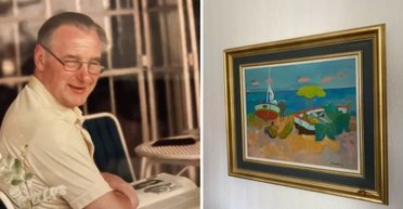 Картина на стіні в будинку діда виявилася шедевром за десятки тисяч доларів (фото)