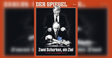 "Два злодея — одна цель": Der Spiegel вышел с Трампом и Путиным на обложке