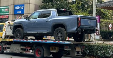 Дизель или электро: недорогой пикап MG рассекретили до премьеры (фото)