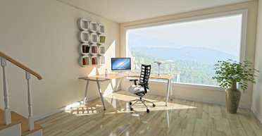 Если вы работаете дома: сделайте свой домашний офис комфортным и продуктивным (фото)