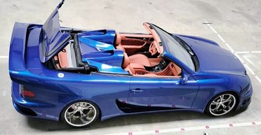 В Украине построена копия самого редкого и дорогого суперкара Mercedes (фото)