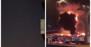 Иран атакует Саудовскую Аравию: пылает посольство США в Эр-Рияде (видео)