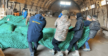Получили 500 тонн: рыболовные сети из Дании помогают бойцам ВСУ выжить (фото)